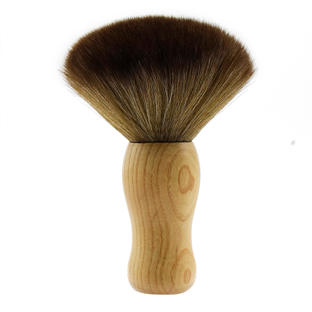 Barber Cleaning Makeup Brush