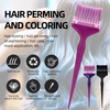 Barber Hair Color Applicator Kit Hair Tint Dyeing Brush for Perming Replaceable Head Dye Brush Set