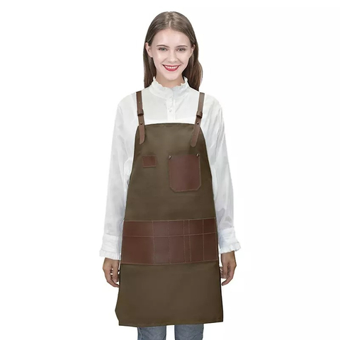 Fashion Salon Denim Durable Hair Cutting Apron