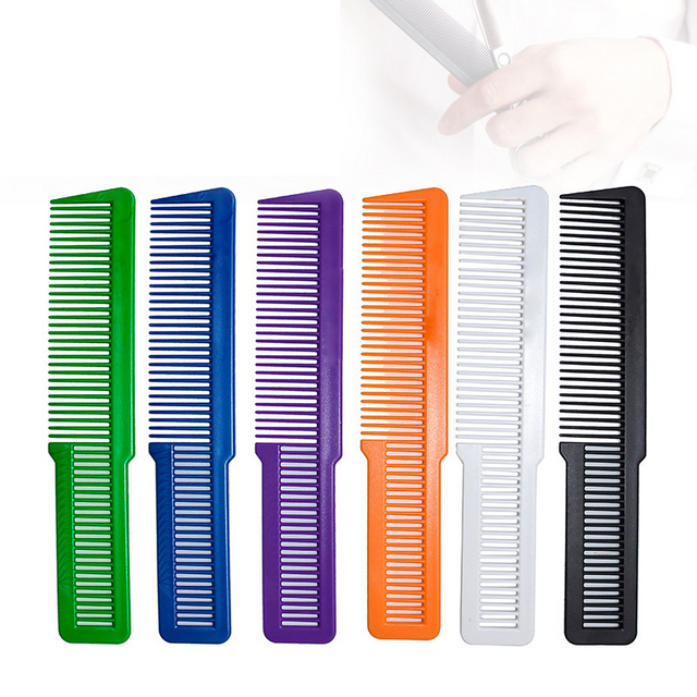 Salon Hair Dye Highlighting Plastic Styling Comb