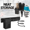 Barber Salon Bathroom Wall Mounted Hair Tool Organizer Hair Dryer Storage Holder