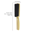 High Quality 100% Nylon Bristles Oil Head Durable Beard Brush Set For Men