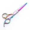 Scissors Hair 5.5'' Barber Hair Cutting Scissors Thinning Shears Hairdresser Scissors Set Add Bag Silver