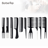 10pcs/Set Professional Hair Brush Comb