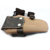 Barber Salon Scissors Bag Hairdressing Waist Bag Hairdresser Grooming PU Tool Leather Bag