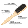 Hot Promotional Oil Heard Beard Brushes with Wood Handle Deeply Clean Dirt