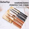 Salon Beauty High Quality colorful Straight Hair Combs Styling Comb 3 PCS Barber Hair Cutting Combs Sets