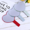 Handheld Makeup Mirror Heart-Shaped Makeup Vanity Mirror SPA Salon Compact Mirrors Cosmetic Mirror for Women