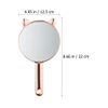 Handheld Lovely Cat Makeup Vanity Mirror With Handle Hand Mirror SPA Salon Compact Mirrors Cosmetic Mirror For Women