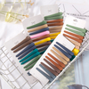 10pcs/Set New Women Girls Colorful Plastic Long Hairpins Wash Face Bangs Simple Hair Clips Barrettes Fashion Hair Accessories