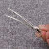 Hair Clips Hairdressing Duck Alligator Clips Stainless Steel Salon Tool Hair Sectioning Clip 10PCS 8.7cm Silver New Portable