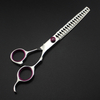 Professional Japan 440c 7 '' Pet Dog Grooming Fishbone Hair Thinning Scissors Dog Barber Haircutting Shears Hairdresser Scissors