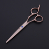 Professional Japan 440c 6 '' Rose Gold Hair Scissors Haircut Thinning Barber Makas Make Up Cutting Shears Hairdresser Scissors