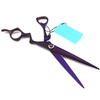 Professional 7 '' Japan Steel Purple Pet Dog Grooming Hair Cutting Scissors Cut Barber Haircutting Shears Hairdresser Scissors