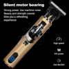 Retro USB Interface Electric Hair Clippers Rechargeable Engraving Hair Clipper Set Professional Men Hair Cutting Machine Shaver