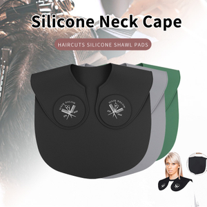 Barbershop Plus Size Silicone Hair Dyeing Shawls Pad Neck Shield Shawl Hair Dyeing Tool For Anti-Staining Waterproof Colouring