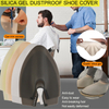 1 Pair Silicone Barber Shoes Cover Prevent Broken Hair Fall into Shoe Cover Salon Haircut Styling Tools