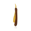 Wooden Trimmer Manual Shaver Professional Straight Edge Zinc Alloy Sharp Barber Razor Folding Shaving Knife Shave Beard