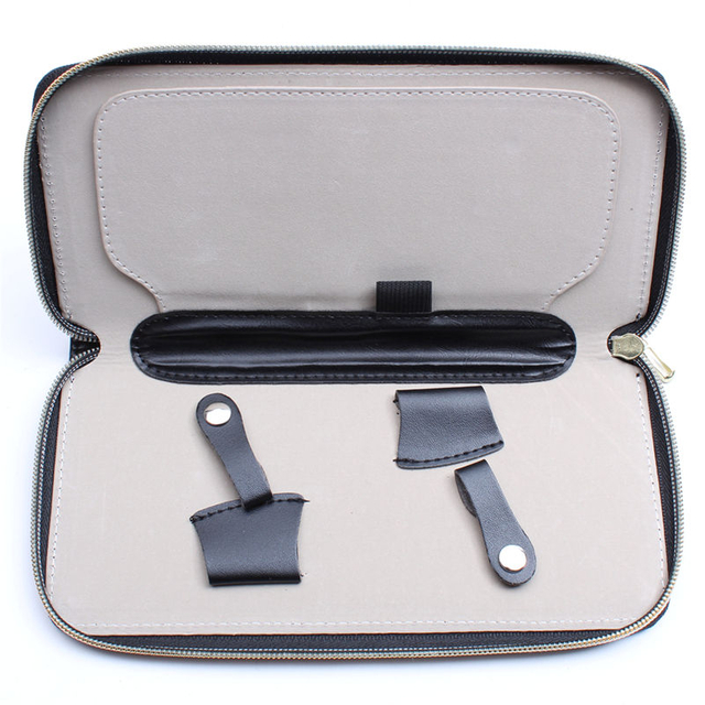 Wholesale Barber Scissors Leather Bag Hair Scissors Case