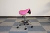 Salon Stool Equiment Furniture Adjustable Rolling Swivel Barber Saddle Seat Stool Chair Dental Saddle Chair