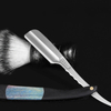 Men Shaving Barber Tools Gift Feather Razor Vintage Manual Change Blade Shaving Razor Retro Folding Knife Holder 