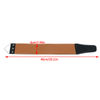 Men Shaving Leather Canvas Strap Barber Straight Razor Cutter Barber Shaving Straps Double Layer Sharpening Strop Belt