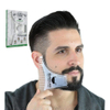 BellyLady Men Beard Shaping Styling Template Beard Hair Combs Men Shaving Tools Hair Beard Trim Template Barber Comb Style Brush