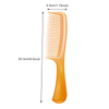 Plastic Round Long Handle Comb 