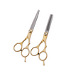 Golden Professional 6.0 Inch Stainless Steel Barber Hair Cutting Thinning Scissor Shears Hairdressing Set