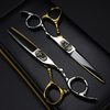 professional Japan 440c steel 6 inch Bull head hair cutting scissors haircut thinning barber cut shears hairdressing scissors