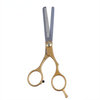 Hairdressing Scissors 6.0 Inch Golden Professional Stainless Steel Barber Hair Cutting Thinning Scissor Shears Hairdressing Set