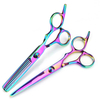6 inch Professional Tooth Scissors Flat Scissors for Barbers and Hairdressers Special Fine Scissors for Thinning Haircuts