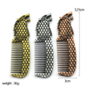 New Retro Magic Comb Badge Shape Comb Metal Comb Girl Gift Vintage Comb Slytherin College Style Comb Factory Direct Sales