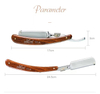 Men's Straight Hairdresser Folding Razor Hair Removal Stainless Steel Shaver Professional Shaving Head Barber Tools