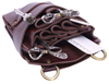  Barber Accessories Professional Leather Barber Bag For Scissors Barber Scissor Bag