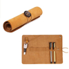 Environmental Friendly Storage Barber Scissors Tool Roll Bag Kitchen Kit Tableware Rolling Tool Bag