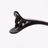 10PCS Professional Hairdressing Salon Hairpins Black Plastic Single Prong DIY Alligator Hair Clip Hair Care Styling Tools