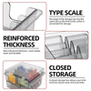 8 Grids Universal Hair Clipper Guards Tray Barber Tool Limit Comb Box Clipper Guard Holder