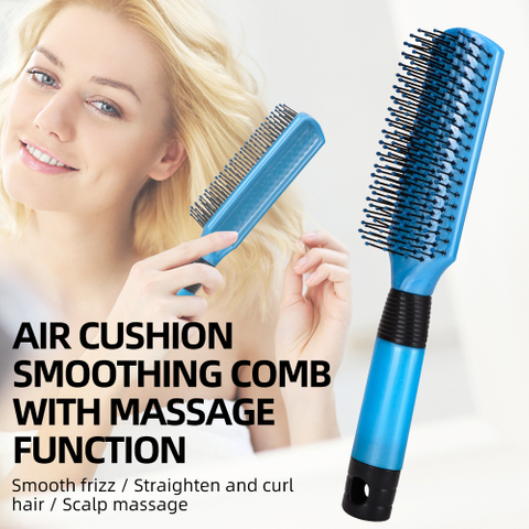 Professional cushion paddle hair brush for salon hair care
