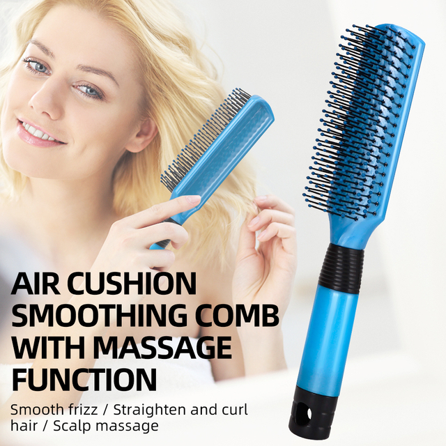 Professional cushion paddle hair brush for salon hair care