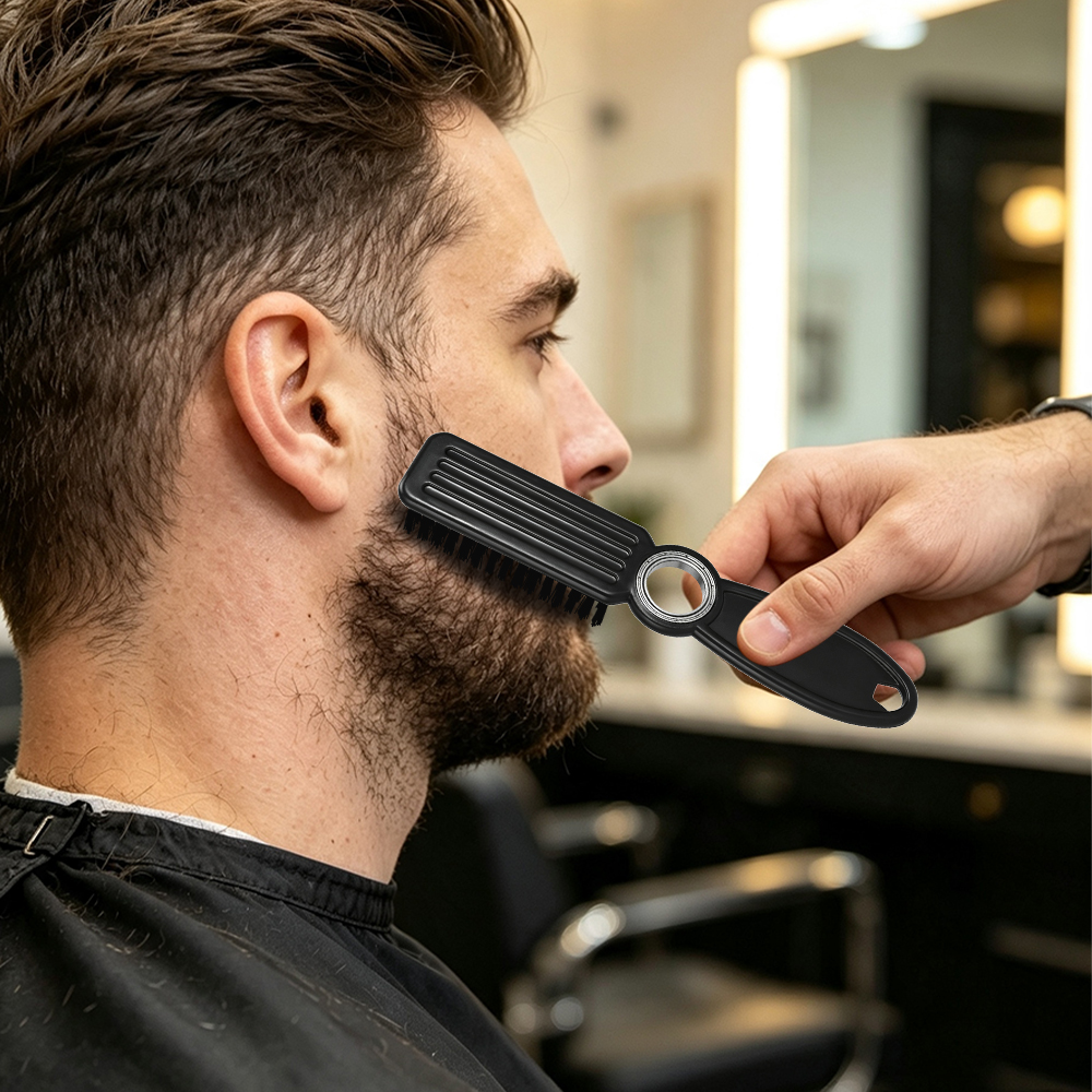 soft bristle beard brush