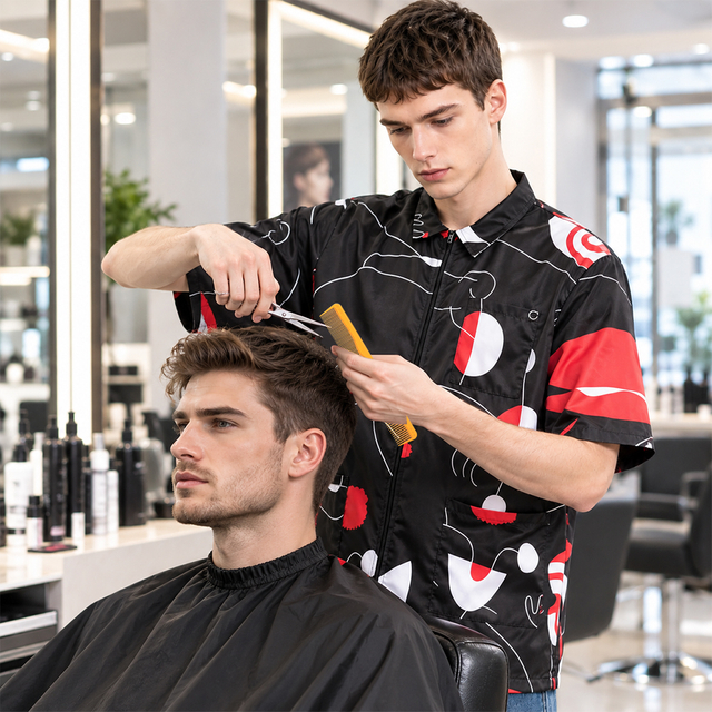 barber jacket