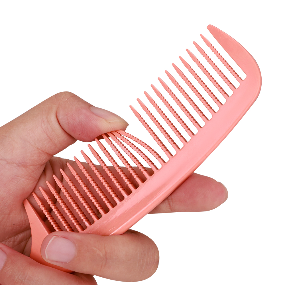 rounded tip hair comb