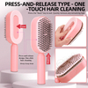 Retractable Bristles Air Cushion Massage Comb