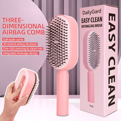 Self Cleaning Hair Brush