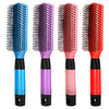 Colorful paddle hair brush wholesale supplier