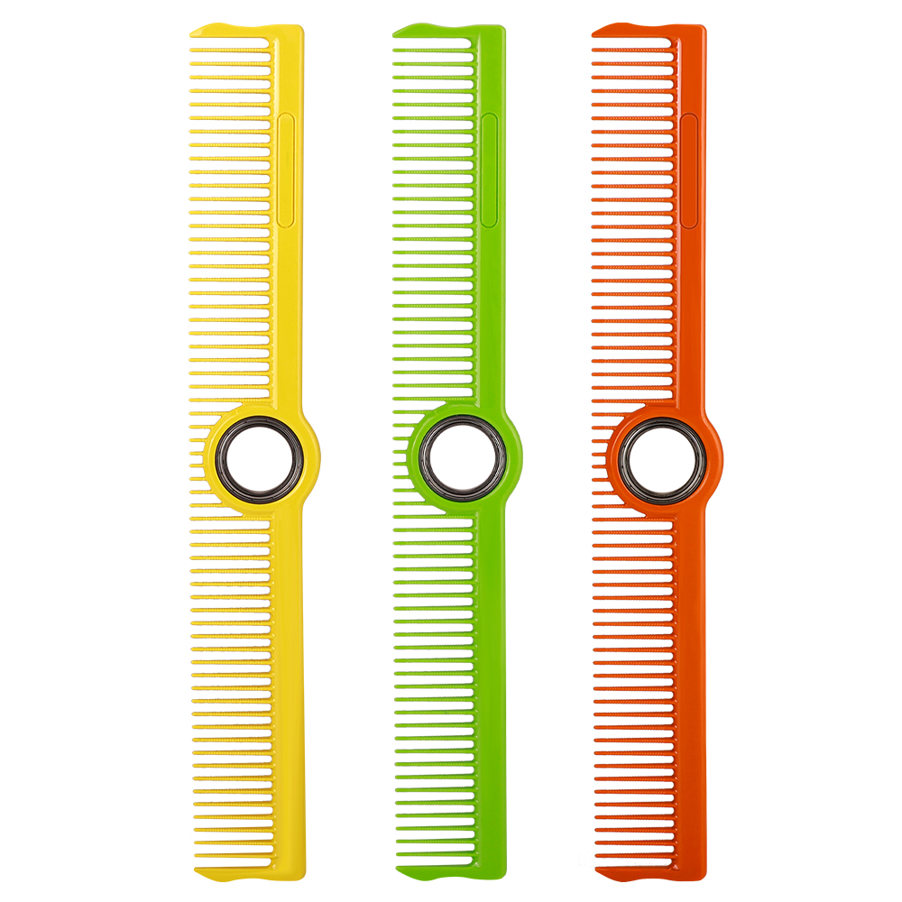 multi color hair comb