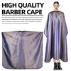 BarberTop Professional hairdressing cape with adjustable neck closure and brand logo