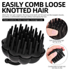 Silicone Scalp Massager Shampoo Brush Soft Hair Washing Brush for Scalp Cleaning and Hair Care
