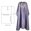 Anti-static waterproof salon cape material detail for hair protection